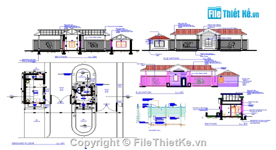 Mẫu nhà,nhà ở,cad nhà